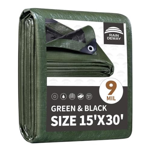 15x30 Feet Tarp Waterproof