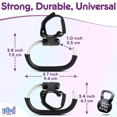 Foldable Stroller Hooks (2 Count)
