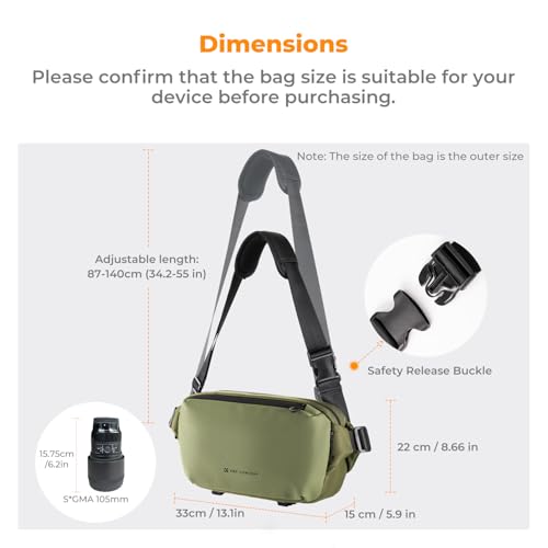 2 in 1 Camera Sling Bag
