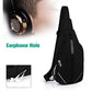 Small Crossbody Sling Backpack Anti Theft Backpack for Traveling Chest Bags for Men&Women Multipurpose Casual Daypack Hiking Shoulder Bag