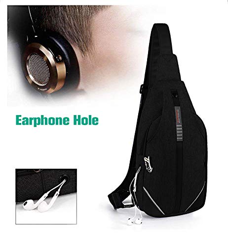 Small Crossbody Sling Backpack Anti Theft Backpack for Traveling Chest Bags for Men&Women Multipurpose Casual Daypack Hiking Shoulder Bag