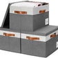 Storage Bins with Lids 3 Pack (3 Count)