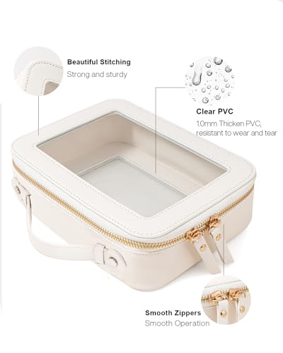 Travel Clear Makeup Bag Set
