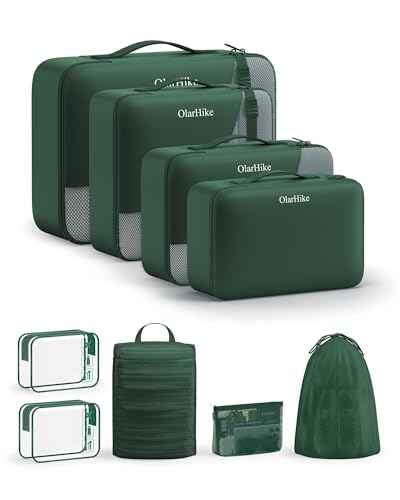 9 Set Packing Cubes for Travel (9 Count)