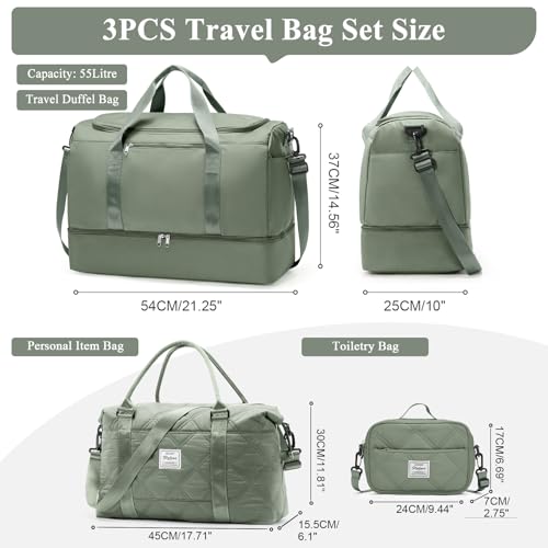 Extra Large Travel Duffle Bag (3 Count)