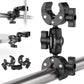 Double Super Clamp Mount with Magic Arm