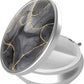 Pill Box 3 Compartment Portable Travel Medicine Box with Mirror