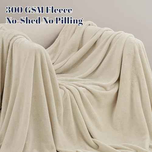 Fleece Blanket King Size 108"x90"