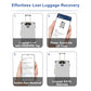 4 Pack Smart Luggage Tags for Suitcases (4 Count)