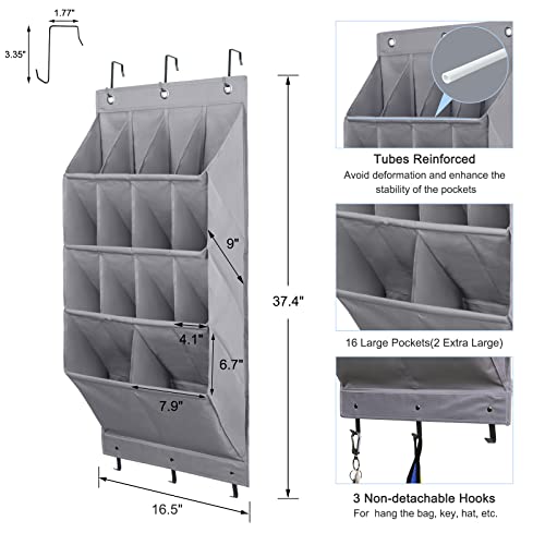 2 Pack Over the Door Shoe Organizers (2 Count)