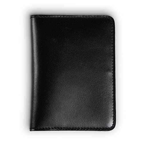 Standard Full Grain Crazy Horse Leather Passport Holder
