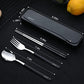 Travel Utensils with Case