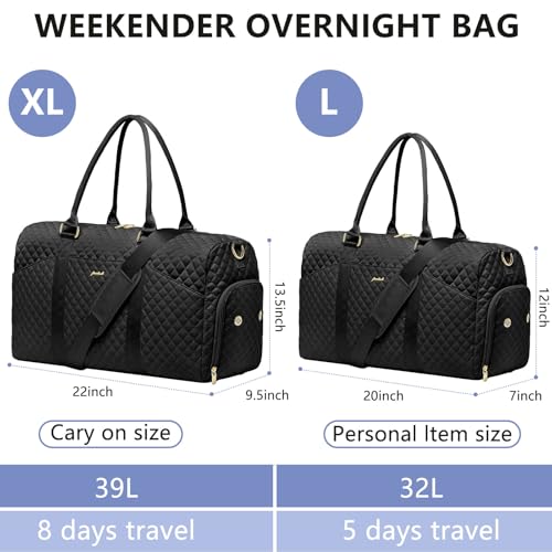 Women Weekender Travel Duffle Bag
