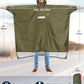 Hooded Rain Poncho for Adult Waterproof Lightweight Raincoat