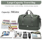 Travel Duffle Bag with Shoes Compartment