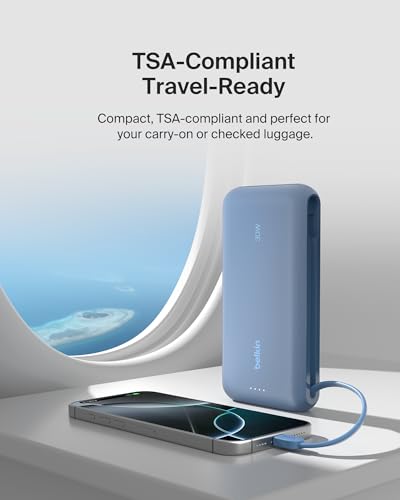20000mAh 30W USB C Power Bank