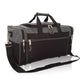 21" Blank Sports Duffle Bag Gym Bag Travel Duffel with Adjustable Strap in Gray