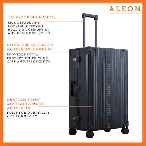 30" Macro Traveler Aluminum Hardside Checked Luggage