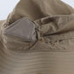 Mens Womens Nylon Cowboy Hat UPF 50+ Waterproof Fishing Bucket Hat Breathable Travel Summer Beach Hat Dark Khaki
