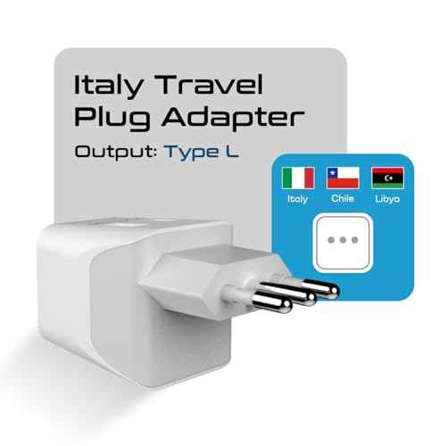 Italy Travel Plug Adapter