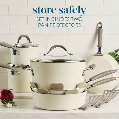 Cucina Ceramic Nonstick Cookware Pots and Pans Set