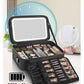 Large Makeup Case With LED Mirror