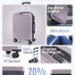 3 Piece Luggage Sets With Spinner Wheels Hardshell TSA Lock