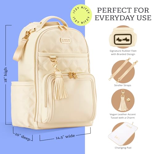 Boss Plus Diaper Bag Backpack with 19 Pockets