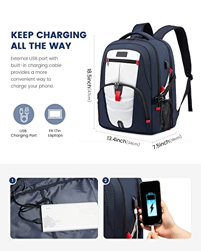 Large Laptop Backpack for Men