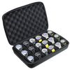 18 Slots Hard Watch Travel Case