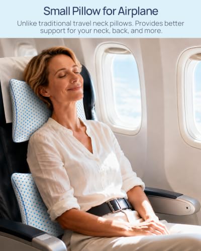 Adjustable Small Cooling Memory Foam Pillow for Travel
