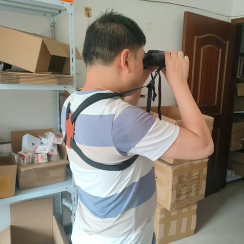 Binocular X shaped Decompression Harness Strap Elastic Cross Straps Adjustable Binocular Carrier fit for Carrying Binoculars