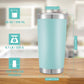 20 oz Tumblers Stainless Steel Tumbler with Lid