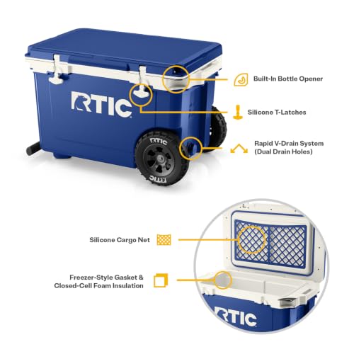 52 QT Ultra Light Wheeled Hard Cooler