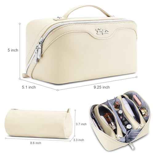 Travel Makeup Bag Organizer Cosmetic Bag (3 Count)