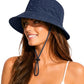 Water Resistant UPF 50+ Sun Bucket Hat Packable Brimmed for Women Men