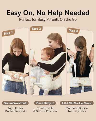 Baby Carrier with Hip Seat