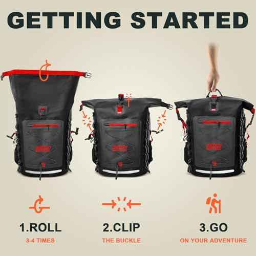 Waterproof Backpack Dry Bag 25L