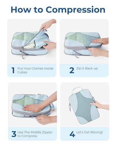 Compression Packing Cubes (6 Count)