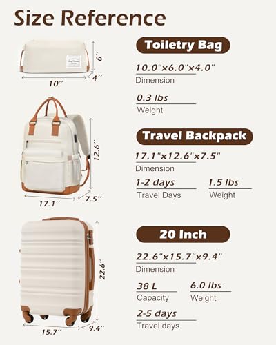 Luggage Sets 3 Piece (3 Count)