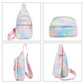 Small Sling Bag For Women Men Casual Crossbody Sling Backpack