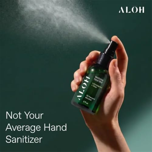 ALŌH Travel Size Hand Sanitizer Spray 3 (6 Fl Oz)