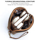 Leather Tech Pouch for Cables Chargers Phone