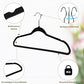 50 Pack Plastic Hangers for Clothes (50 Count)