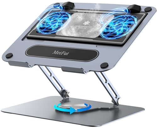 Laptop Cooling Pad with Detachable Fan & Cooler