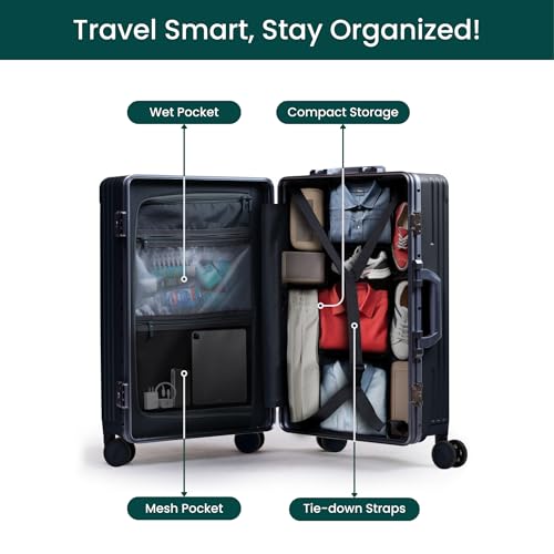 Zipperless Check in Suitcase