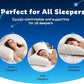 Cooling Side Sleeper Pillow for Neck and Shoulder Pain (2 Count)