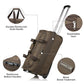 Expandable Carry On Luggage Suitcases with Wheels Foldable Duffle Bag for Travel Carry On suitcase Weekend Bag for Women Men（Coffee）