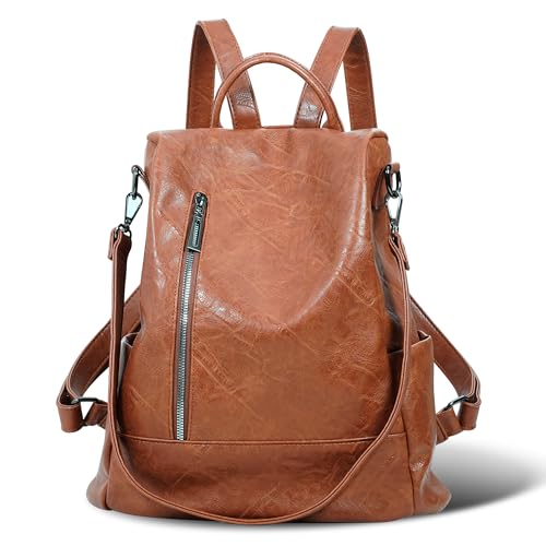 Women Backpack Purse PU Leather Anti
