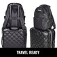 Marley Double Compartment Vegan Leather Womens 15" Laptop Fashion Backpack